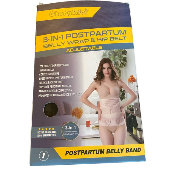 Chong Erfei 3-in-1 Postpartum Support Recovery Belly Wrap * H151 - Picture 7 of 7